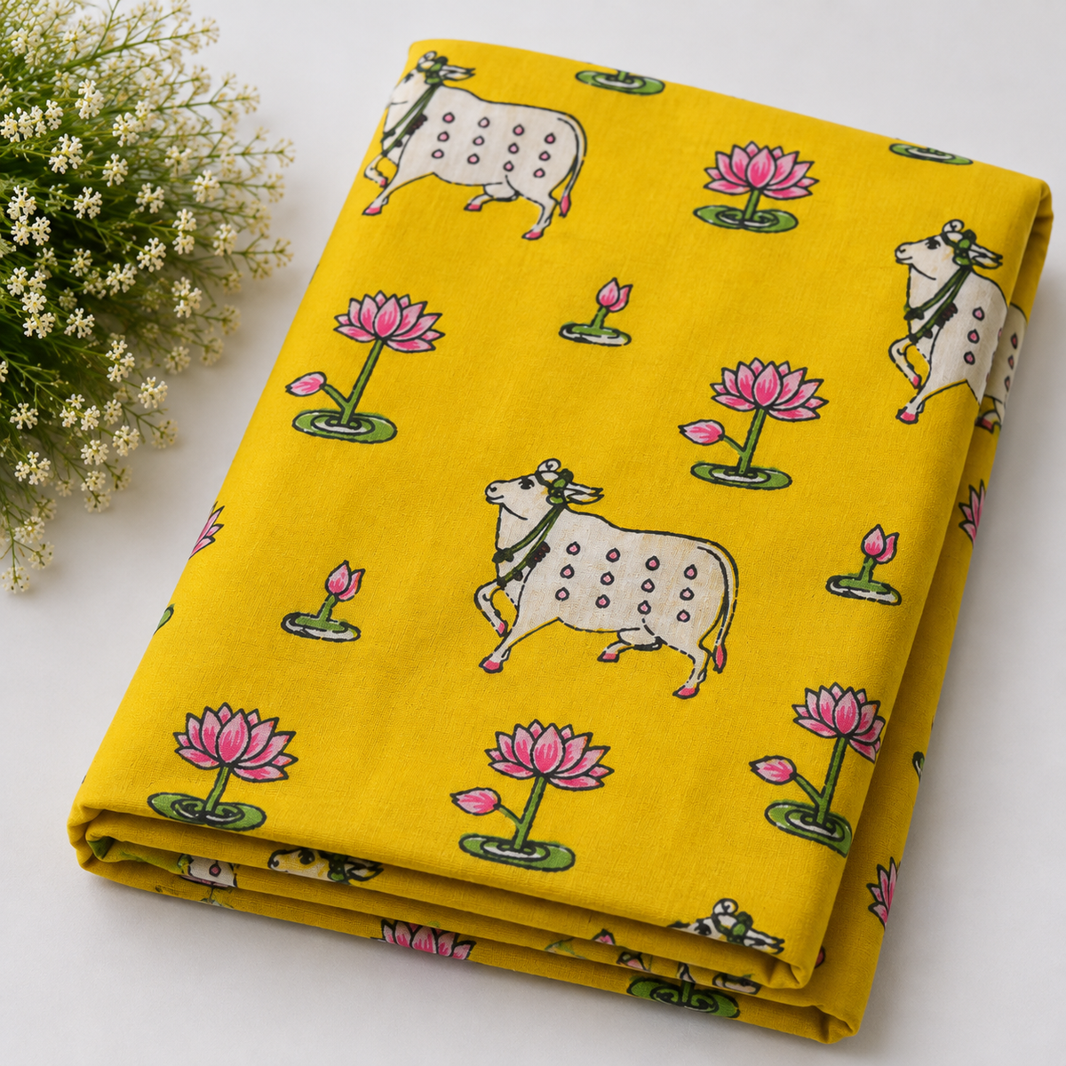 Vrindavan Gau-Lotus Yellow