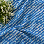 Neel Leher Indigo Fabric