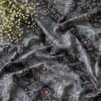 Shyam Bandhani Charcoal Fabric