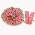 Blush Pink Floral Designer Laddu Gopal Ji Poshak