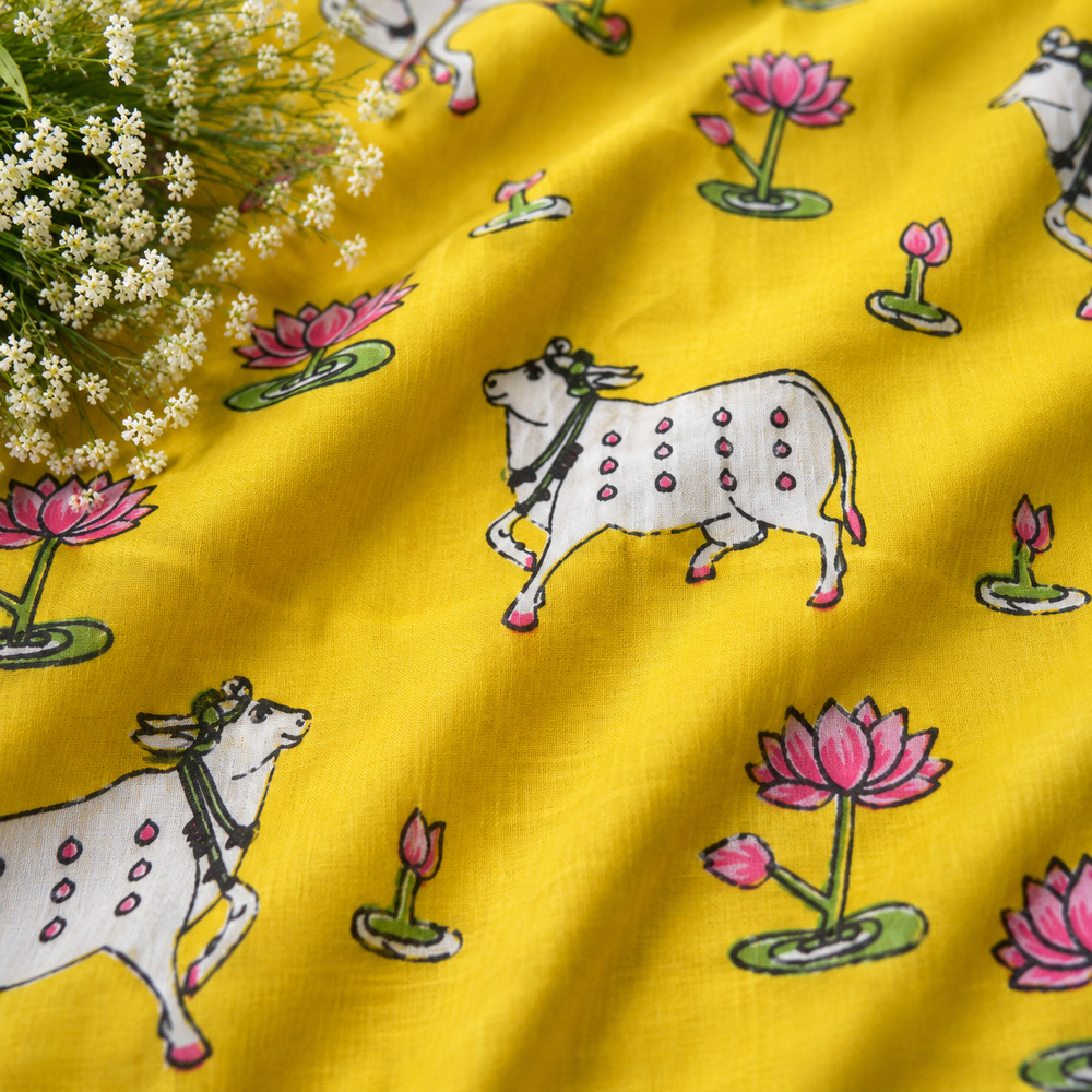 Vrindavan Gau-Lotus Yellow