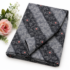 Shyam Bandhani Charcoal Fabric